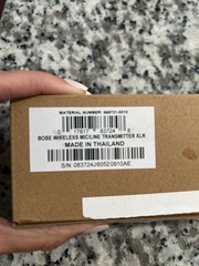 Bose S1 Pro+ XLR Wireless Mic/Line Transmitter – 869721-0010 – BRAND NEW! In box