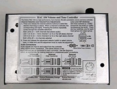 Extron RAC 104 Four-Channel Volume Tone Audio Controller – No Power Adapter