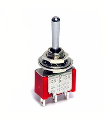100pc Miniature Toggle Switch 1MS3T1B3M1QES On-Off-On 3P SPDT 2A250V 5A120V
