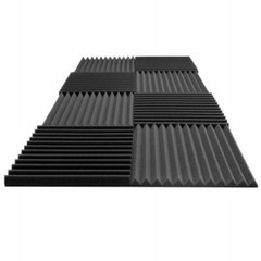 8 pcs Acoustic panel soundproof foam Adhesive for studio theatre KTV 12″*12″*1“