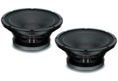 2x 18 Sound 12MB700 High Output Mid-Bass Ferrit Transducer AES Power 450W 8-Ohm.