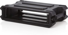 Gator Cases Pro Series Rotationally Molded 2U Rack Case with Shallow 13″ Depth