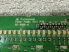 JBL LSR4326p Speaker Monitor – front control panel PCB board 80-9988-A