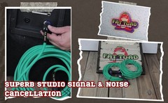 25FT Speaker Cords Speakon Cables FAT TOAD (4 PACK) | Twist Lock Connector Plug