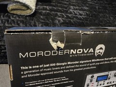 RARE! Limited Edition Novation MoroderNova – SYNTHESIZER – USED