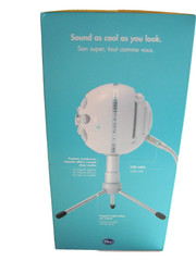 Logitech for Creators Blue Snowball iCE USB Microphone for PC, Mac – White
