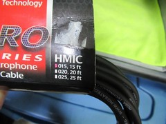Hosa HMIC-015 Pro Microphone Cable REAN XLR3F to XLR3M Neutrik 15ft