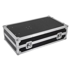 14U PA DJ Rack / Road Case Slant Mixer Top Rack with 2* DJ Table Tops 661.39lbs