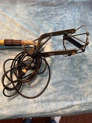 Aluminum Sound boom with microphone shock mount. 6′ to 12′ 3″ fully extended.