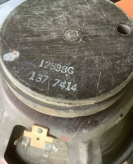 CTS 12″ Speaker Aluminum Dust Cover Peavey Kustom