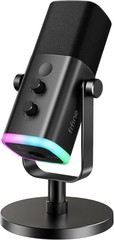 FIFINE AM8 Gaming Microphone Dynamic USB/XLR PC Mic For Video Games & Streaming