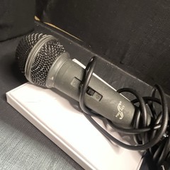 First Act Wired Dynamic Handheld Microphone, USB, Black