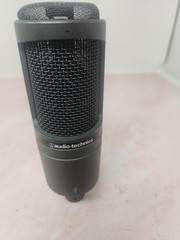 Audio-Technica AT2020 Cardioid Condenser Microphone Mic Only Used