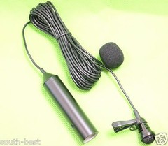 195″ Cords XLR 3Pin Phantom Power Lavalier Lapel Microphone For Mixer Console