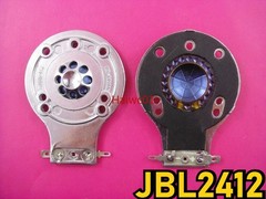 Blue Titanium Diaphragm Tweeter Coil 24.8mm Aluminum Frame Fit JBL 2412 2412H-1