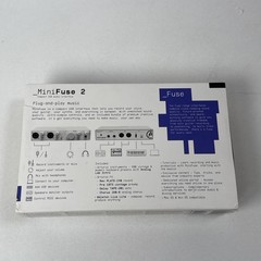 Arturia MiniFuse 2 USB-C Audio MIDI Interface w Box Cable Tested Working White