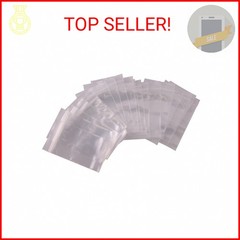 Seismic Audio – SA-B23-100 Pack of 2 Inch x 3 Inch Clear Reclosable Poly Bags –