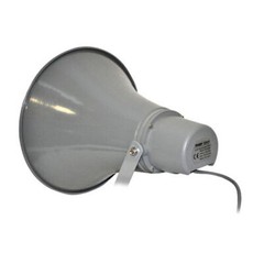 Pyle Indoor Outdoor PA Horn Speaker – 13.5 Inch 50 W Powered Compact Loud Sound