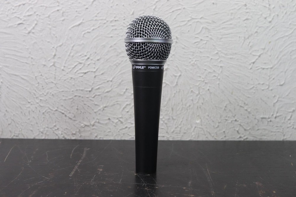 Pyle PDMIC58 Professional Moving Coil Dynamic Handheld Microphone Only