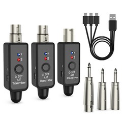 1set Wireless Microphone Transmitter&Receiver UHF XLR Adapter Widely Applicant