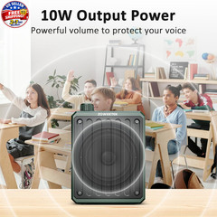 Voice Amplifier for Teachers, Bluetooth Voice Amplifier Personal Microphone Head