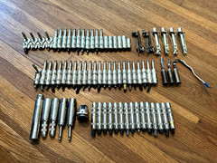 Lot of 75 Used 1/4″ / TRS / Male / Female Connectors + XLR Adapters. Switchcraft