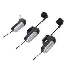 Dual UHF Wireless Accordion Microphone 360 Degree Instrument Pick Up Mic Supply