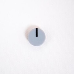 PixelGear 9mm Gray Knob Cap Black Indicator Line for Rane/Symetrix Replacement