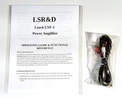 🔥【PRO SERVICED】RARE LSR&D Leach LNF-1A 200W Power Amp! ~FULL RE-CAP+💥GUARANTY