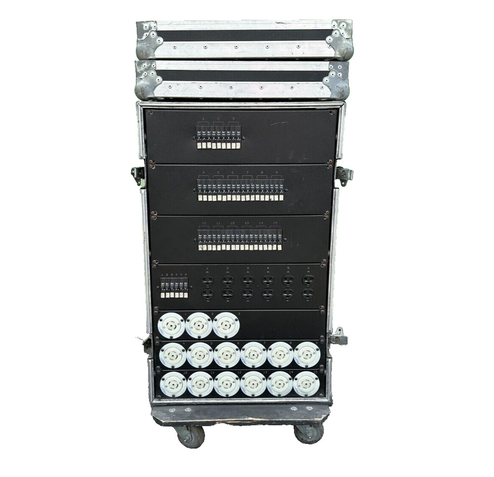 400A NUTECH POWER DISTRO (15) 30A, L21-30, (6) 20A #236 (One) THS