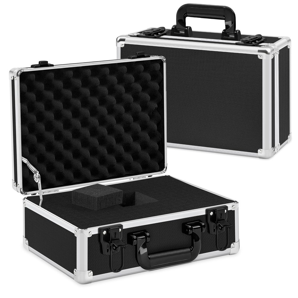 Fukumi 14 Inch Aluminum Hard Case with Customizable Foam – Heavy-Duty Protect…