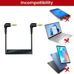 2-Pack 3.5Mm Microphone Cable Compatible with DJI Mic 2 & Rode Microphone Wirele