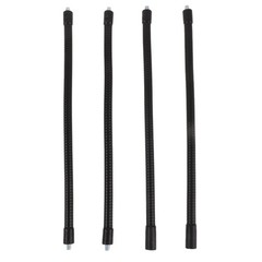 4Pcs Durable Metal Mic Gooseneck Extensions for Desktop Mic Stand Support