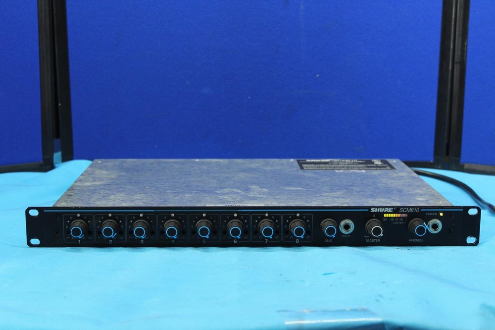 Shure SCM810 8-Channel Automatic Microphone Mixer