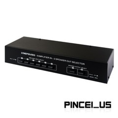 B046 Passive Amplifier Speaker Selector 6IN 2OUT Selector Lossless Sound Quality