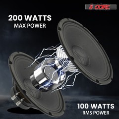 5Core 12 Inch Raw Sub Woofer Home 8 Ohms Woofer Replacement for Audio DJ Speaker