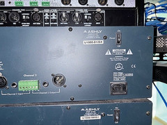 Ashly GQX-3102 Stereo 31-Band Graphic Equalizer with 45mm Faders
