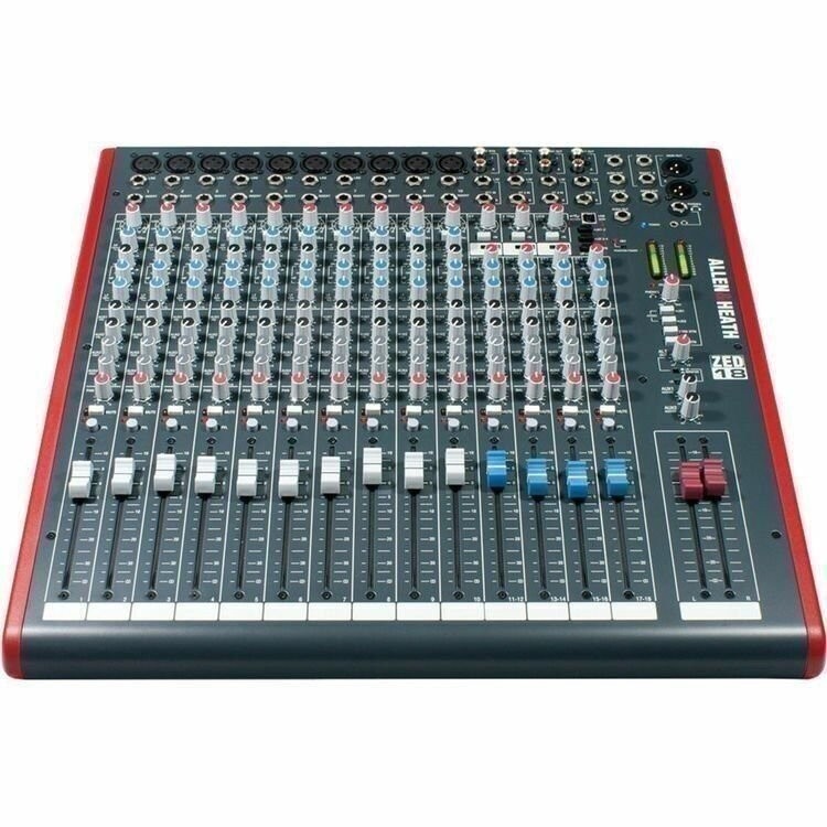 A&H AH-ZED-18 18-Channel Multipurpose USB Mixer for Live Sound and Recording