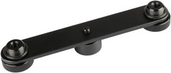 1-To-2 Mic Mount Bar with Standard 5/8-Inch Thread Suitable for Most Microphone