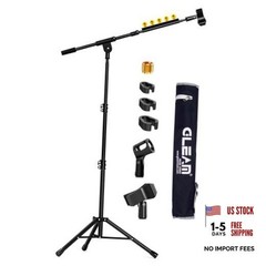 Microphone Stand for Light Microphone less than 1 LB – Boom Arm Mic Tripod