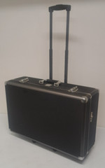 Aluminum Equipment Utility Storage Hard-Case On Wheels W/Handle Camera Tools