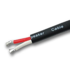 Qrw25Pair 25-Feet Raw Wire to 1/4-Inch Speaker Cable, 16 Guage, Pa/Dj/Home Audio