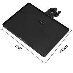Secure Sound Card Tray with Phone Clip for Mic Stands & Selfie Light Stands