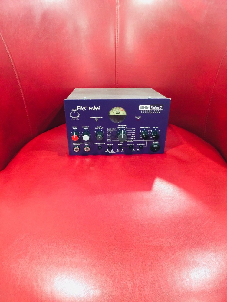 HHB Radius 3 Fat Man Stereo Tube Compressor Excellent Condition TL Audio