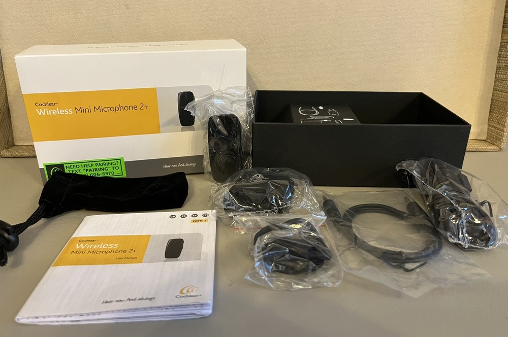 🔥Cochlear Wireless Mini Microphone 2+ for Some Nucleus, BAHA, Kanso, Osia 🔥