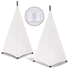 Speaker Stand Cover-DJ Bag with 360 Degree Cover Speaker Tripod Scrim Cover f