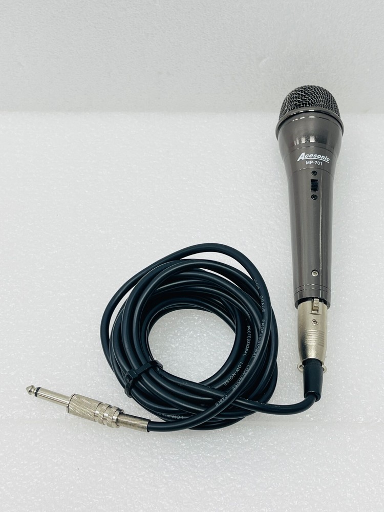 USED – Acesonic Wired Microphone MP-701 / Free Shipping – 30 Days Warranty
