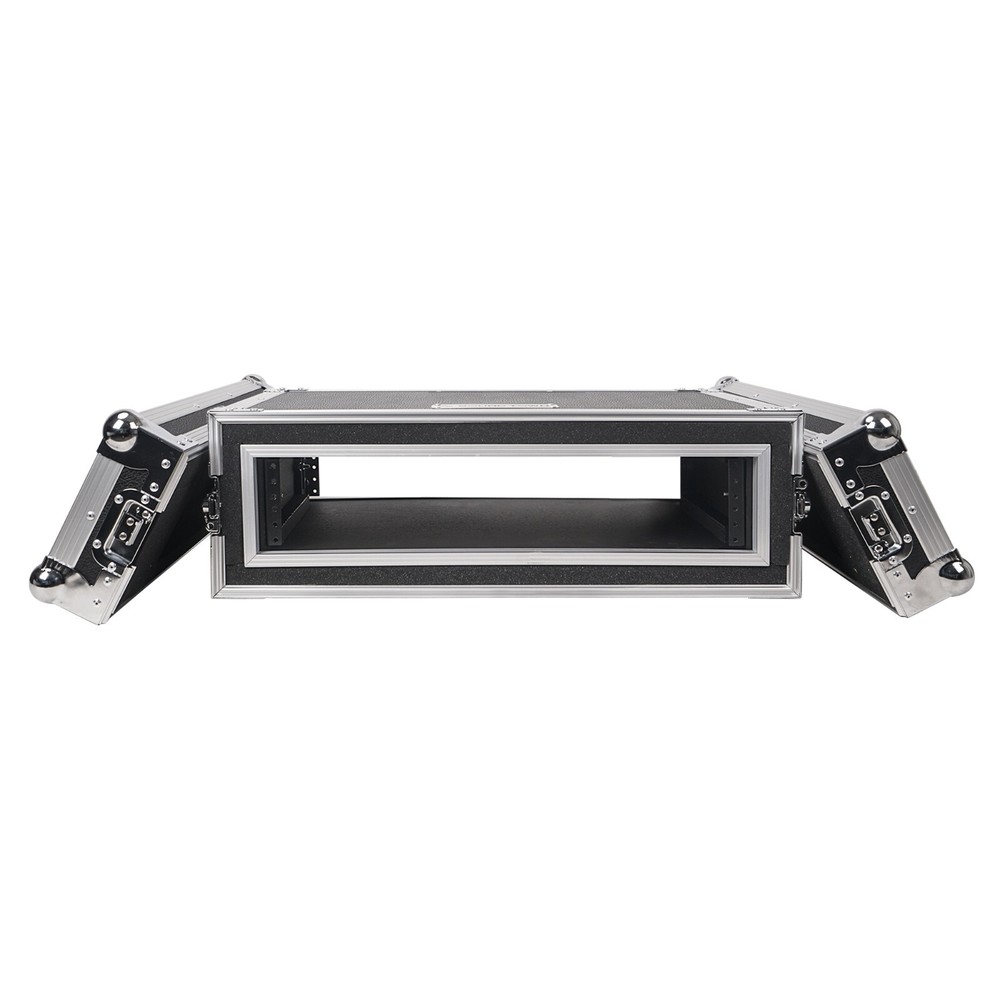 Sound Town Shock Mount 2U Plywood Rack Case w/ 15″ Rackable Depth (STRC-SP2US)