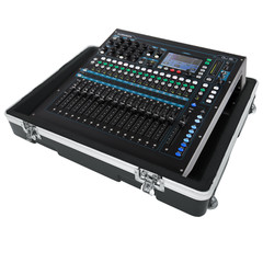 Gator Cases Lightweight Molded ATA Mixer Case with Wheels & Tow Handle; 20″x25″