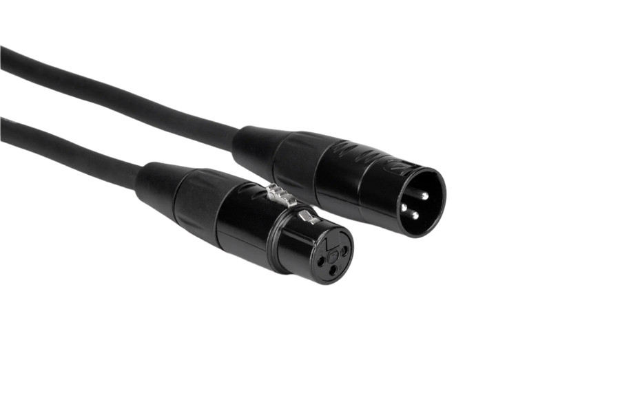 Hosa HMIC Pro Microphone Cable REAN XLR3F to XLR3M , 5 Feet